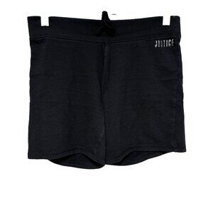 Justice Girls Sweat Shorts Sweatshorts Drawstring Waist Sz 12
